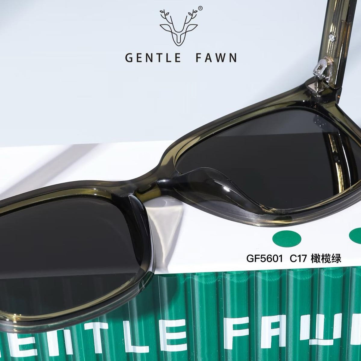 GZ Sunglasses GF5601-C17 (Black/Olive)