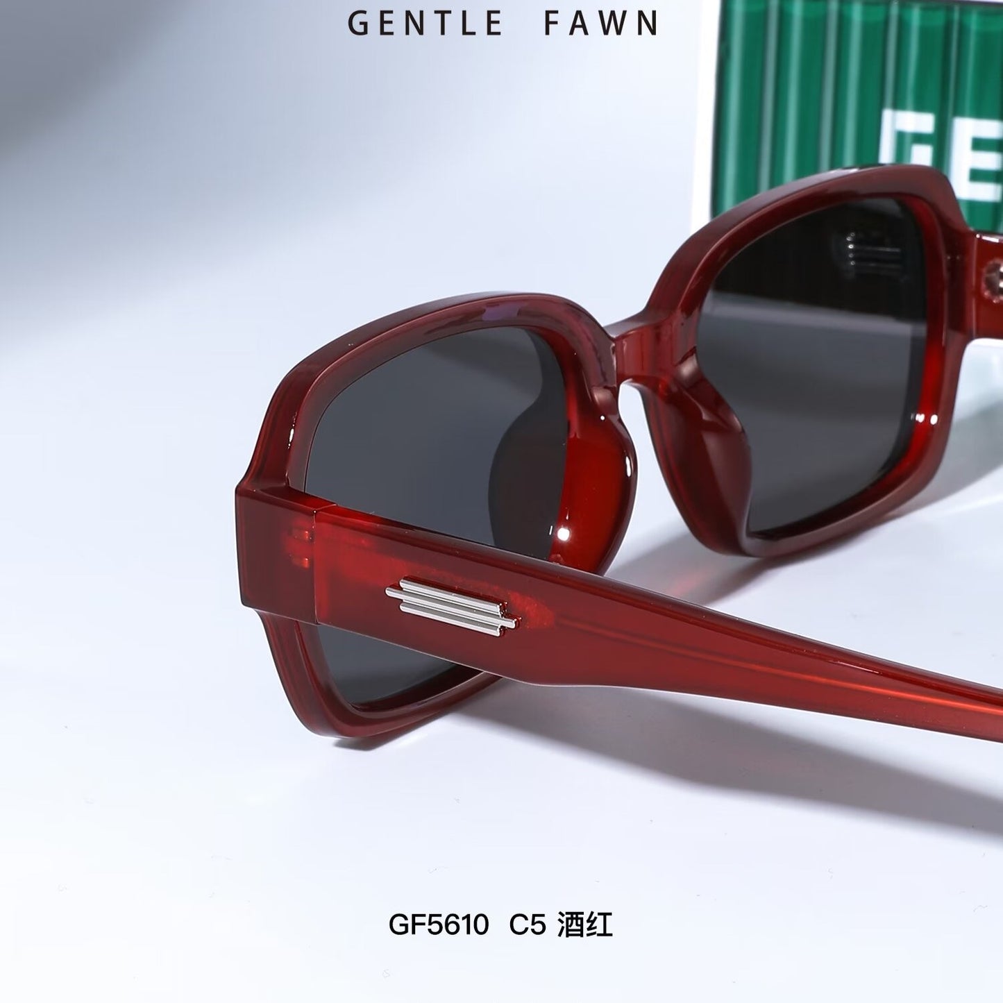 GZ Sunglasses GF5610-C5 (Black/Burgundy)