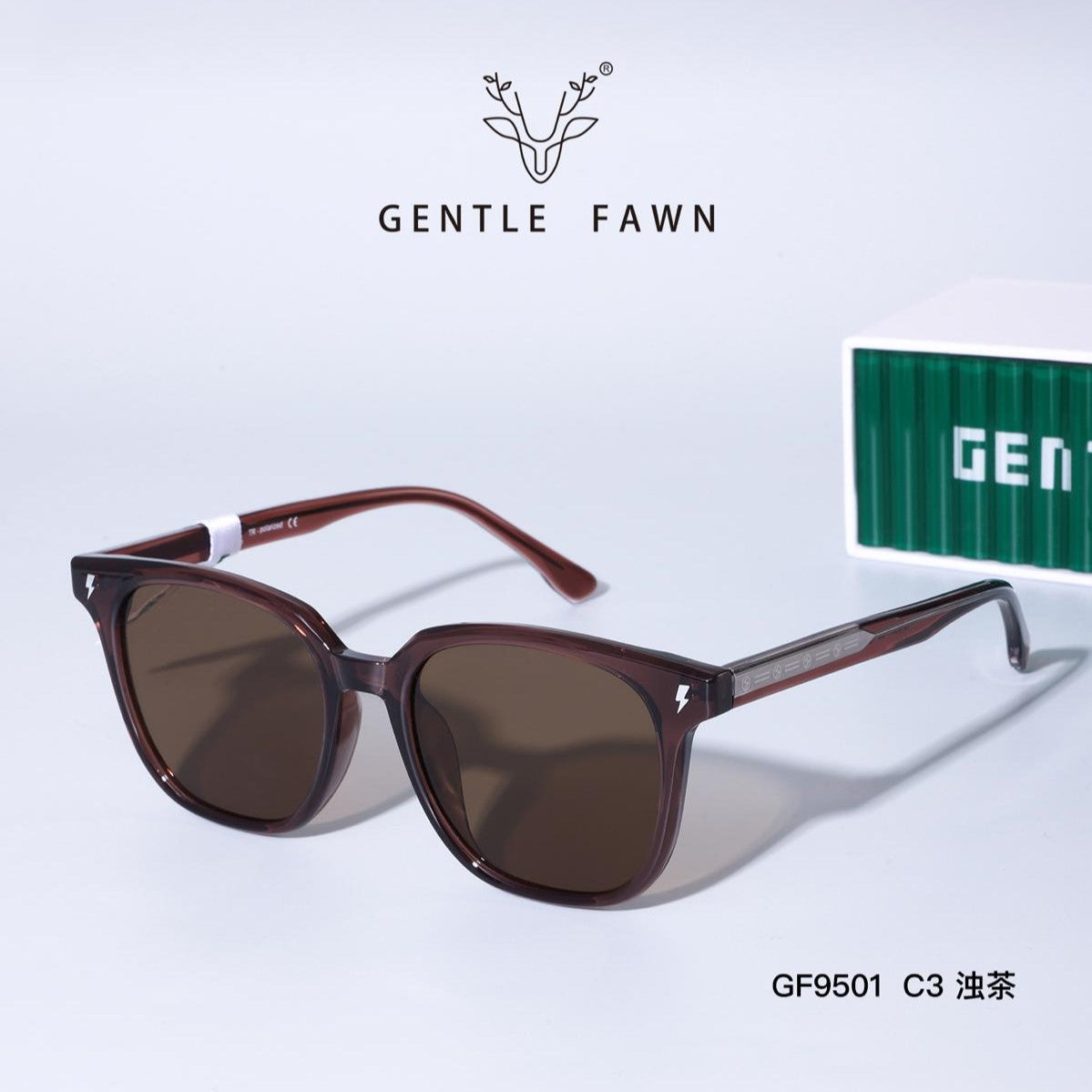 GZ Sunglasses GF9501-C3 (Brown/Brown)