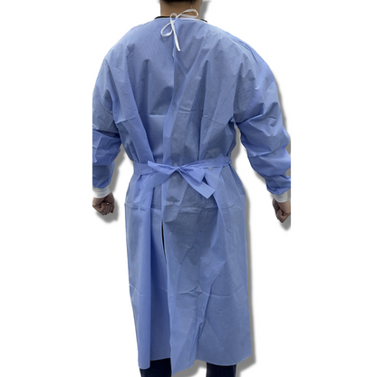 ESD Cleanroom Smock Long Sleeves (Blue)