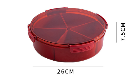 Airtight Round Type Cookies Containers