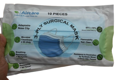 Aircare™ 3-Ply Surgical Face Mask (50pcs)