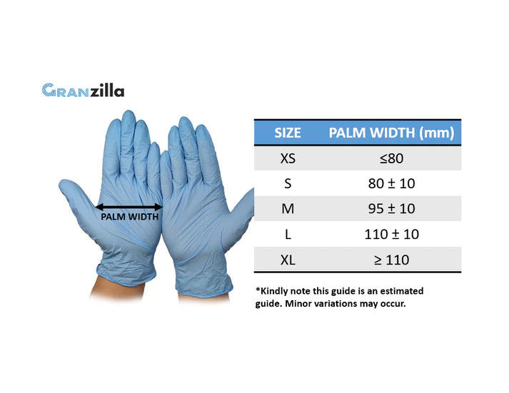 Sri Trang™ Nitrile Gloves Powder-Free Medical Grade Examination Gloves